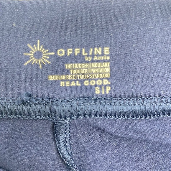 AE Offline by Aerie the Hugger Trouser in Blue Size Small - Picture 7 of 9